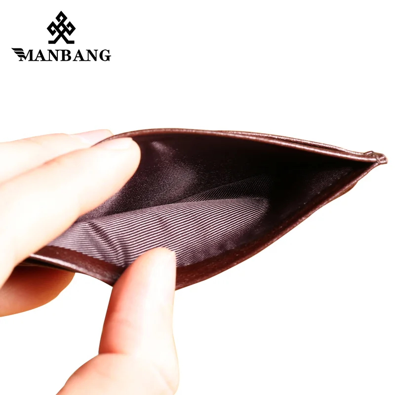 Обложка для паспорта Кредитная Держатель карт Manbang Для мужчин кошелек из