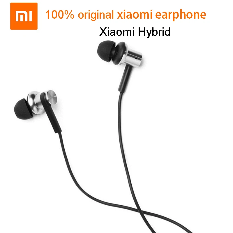 Оригинальный Xiaomi Гибридный наушников Медь проводной 3 5 мм стерео звучит Наушники