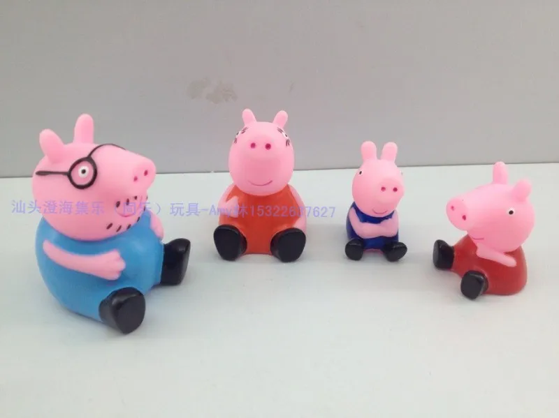 peppa pig family dolls for children toys classic Environmental protecting soft plastic toy gift | Игрушки и хобби