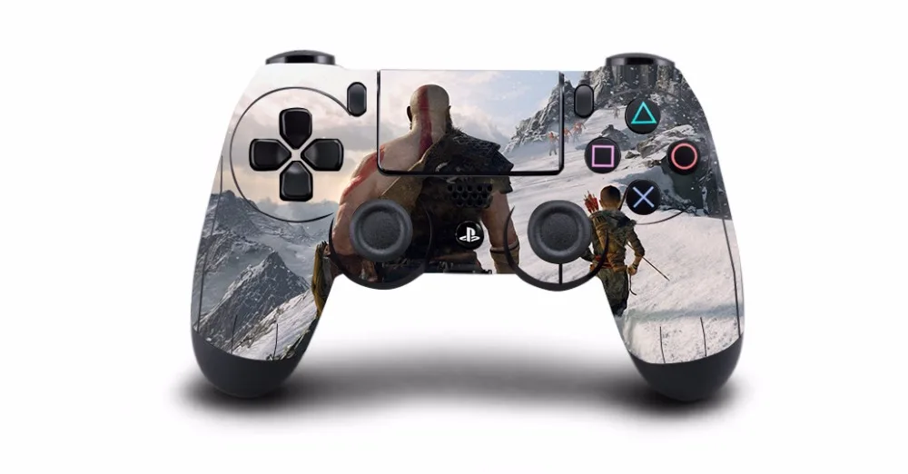 QBTM0765 1 шт. God of War 4 PS4 наклейка для кожи виниловая наклейка для sony PS4 playstation 4 Dualshock 4 контроллер наклейка s - Цвет: QBTM0765