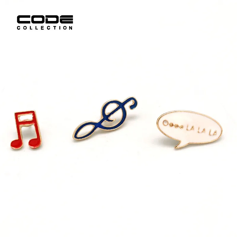 6 шт./компл. брошь в Корейском стиле с эмалью из сплава милые мини значки шляпа