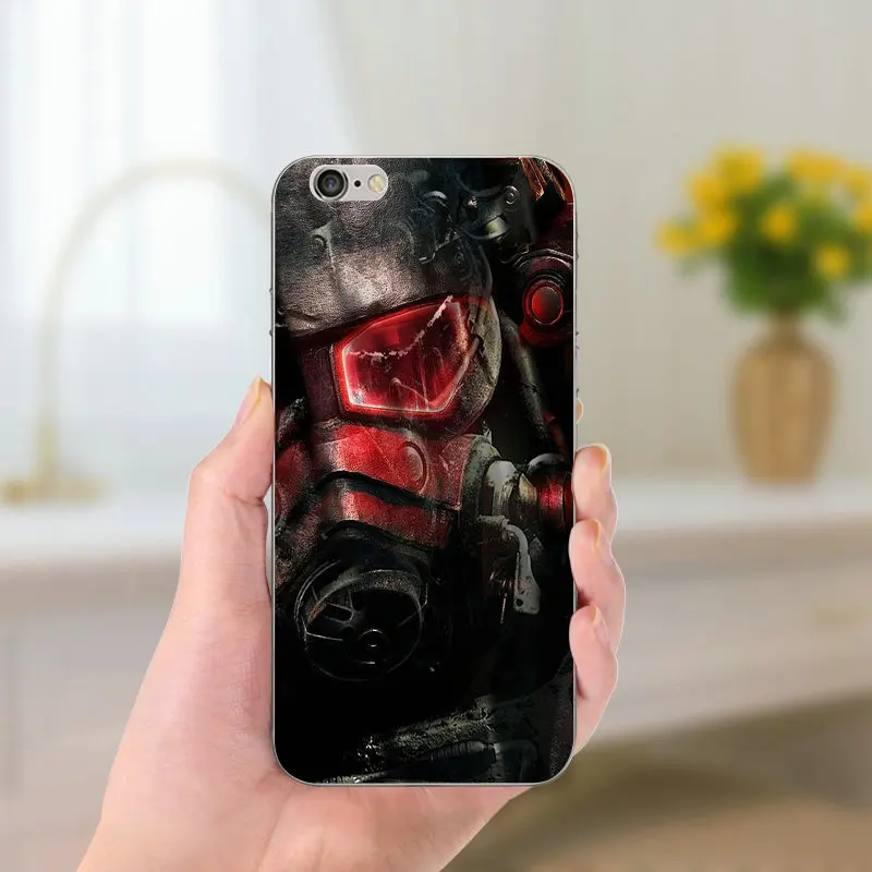 Мягкий Силиконовый ТПУ Fallout 4 видео игры телефонные чехлы для iPhone 8 7 6 s плюс X 5 5S SE 5C