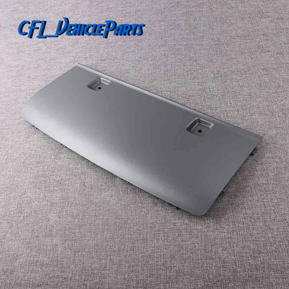 

4L0807819M 1RR For Audi Q7 2010 2011 2012 2013 2014 2015 2016+ Rear Bumper Towbar Cover Platinum Gray End Cap