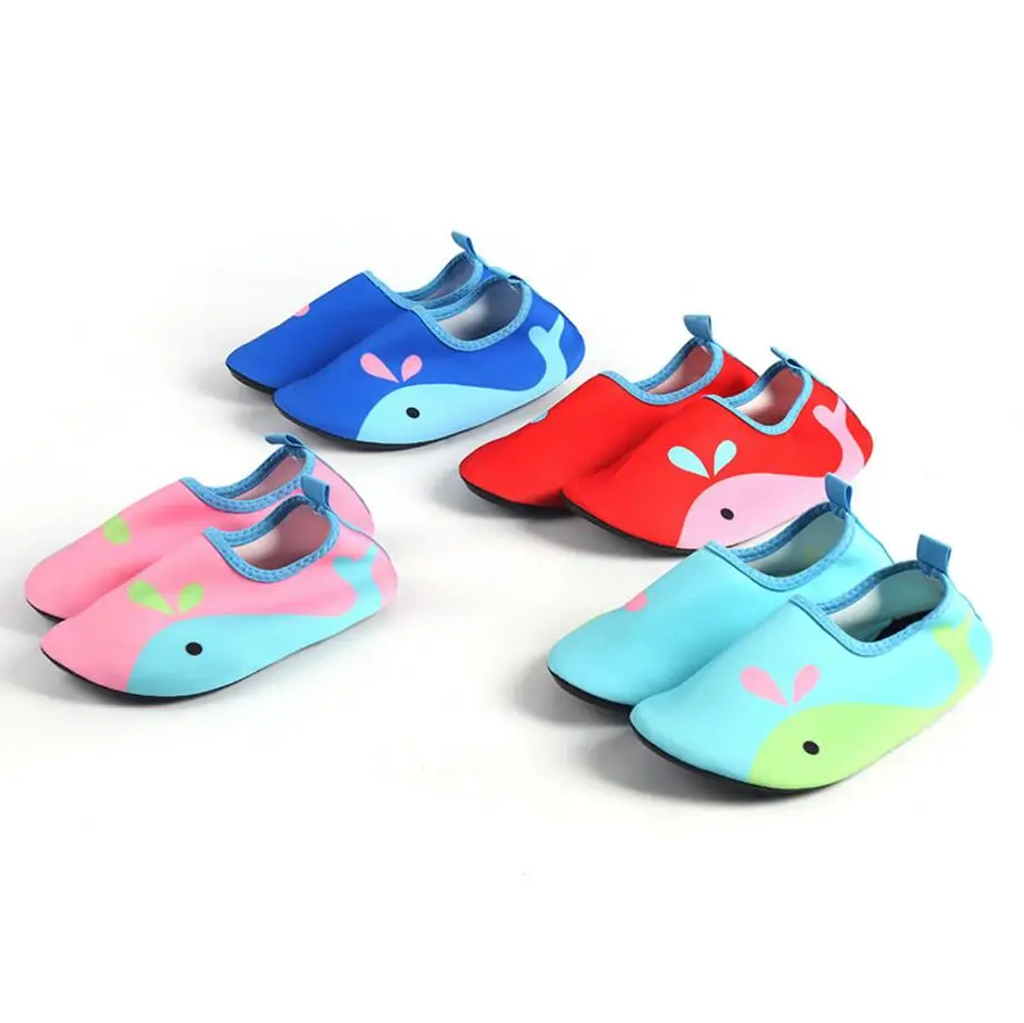 JawayKids New Comfort Children Shoes Lightweight Kids Slippers Water Swimming Cute Cartoon Flat Beach |