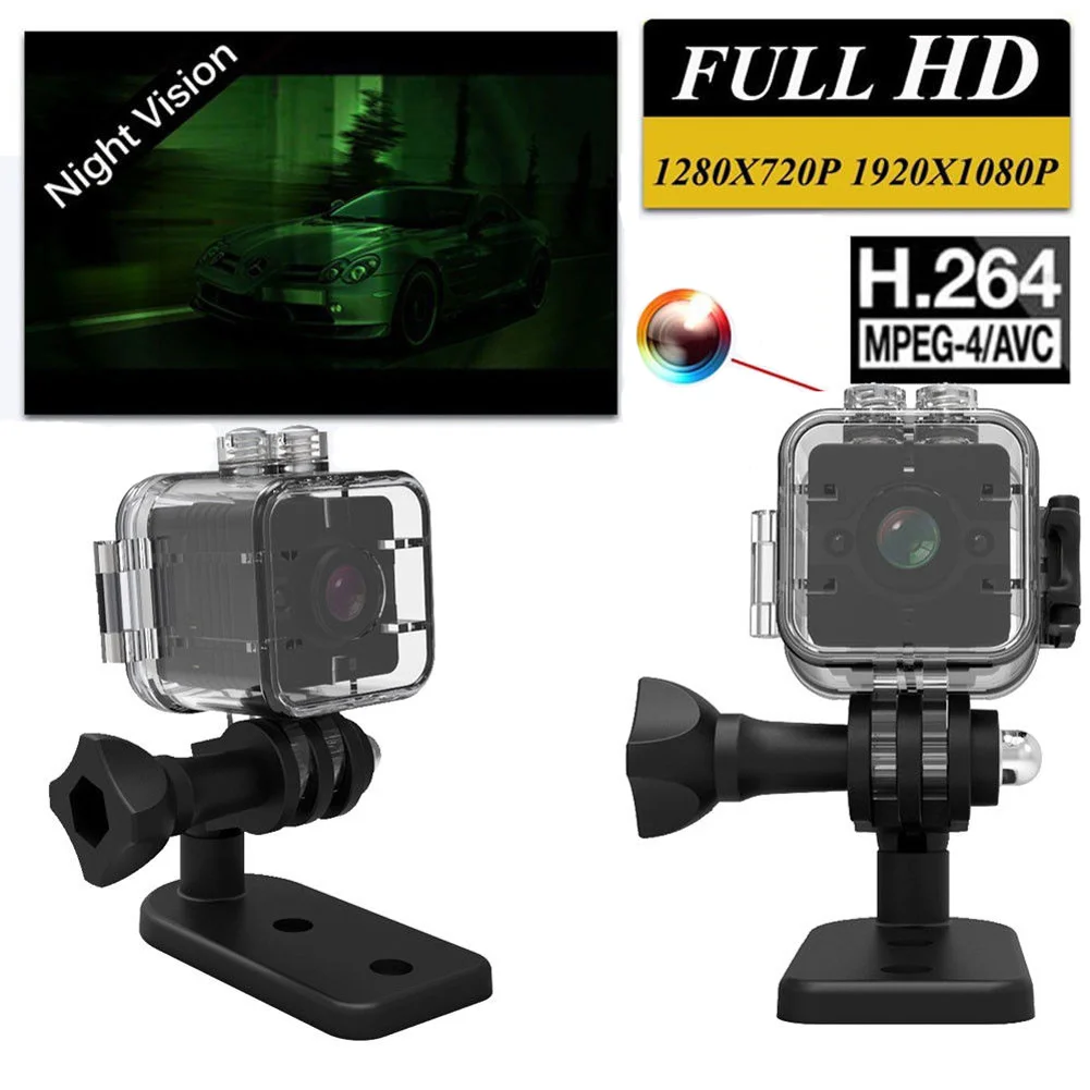 Мини Full HD 1080P видеокамера Спортивная DV IR ночное видение автомобильный DVR TU-shop |