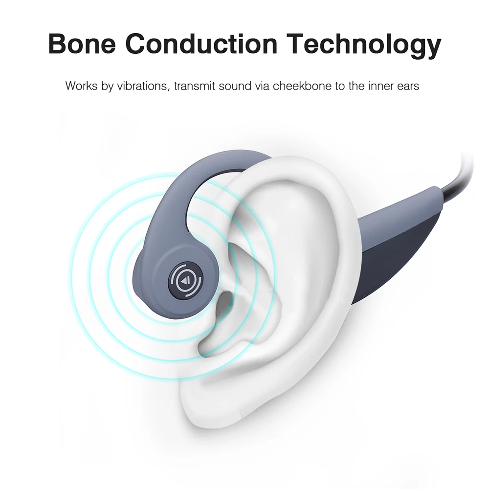 DL Z8 Bluetooth 5 0 беспроводные наушники костной проводимости для спорта на открытом