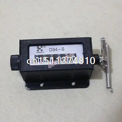 D94 S 1:1 0 999999 6 цифр Ratchet счетчики для тонкий пояс который крепится или