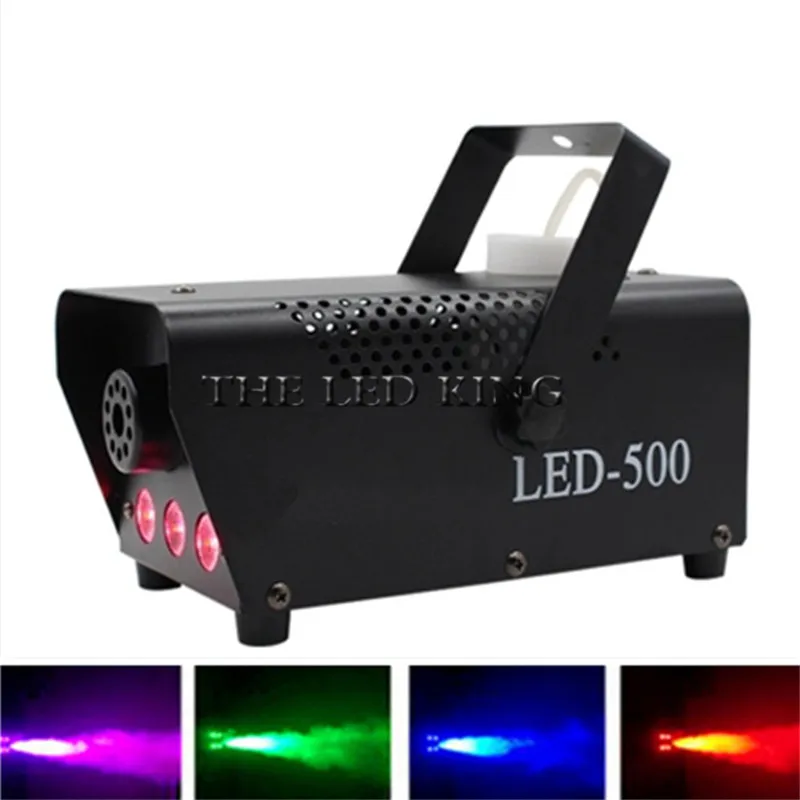 Высокое качество беспроводной контроль светодиодный 500 Вт дым машина/RGB цвет