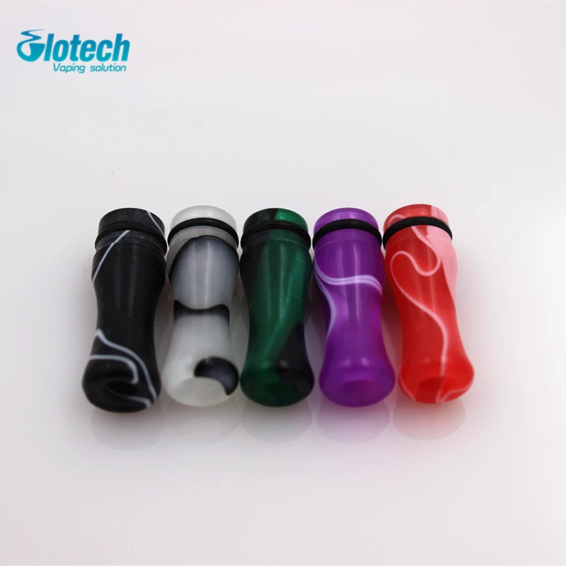 Glotech электронные сигареты акриловые капельные наконечники красочные рот 510 капельный наконечник E для RDA RBA испаритель