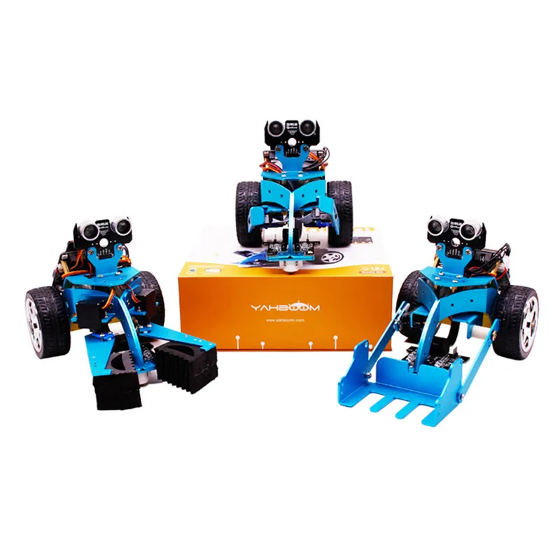 Hellobot DIY Программирование робот микробит образовательные комплекты Arm вилочный