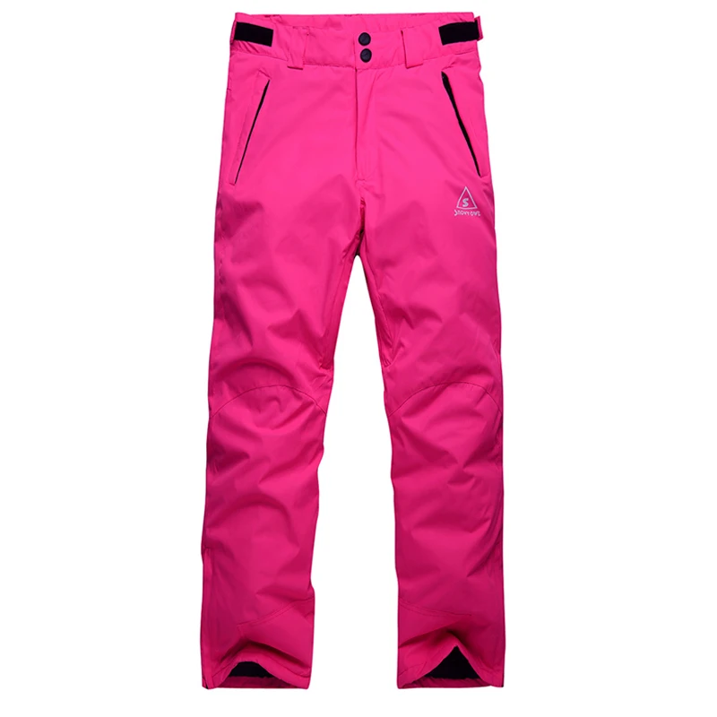 Зимний лыжный костюм для женщин теплые ветрозащитные водонепроницаемые уличные