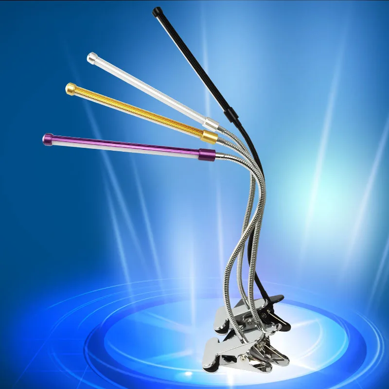 Книга лампа светодиодный светильник книги USB для чтения черный/Серебристые