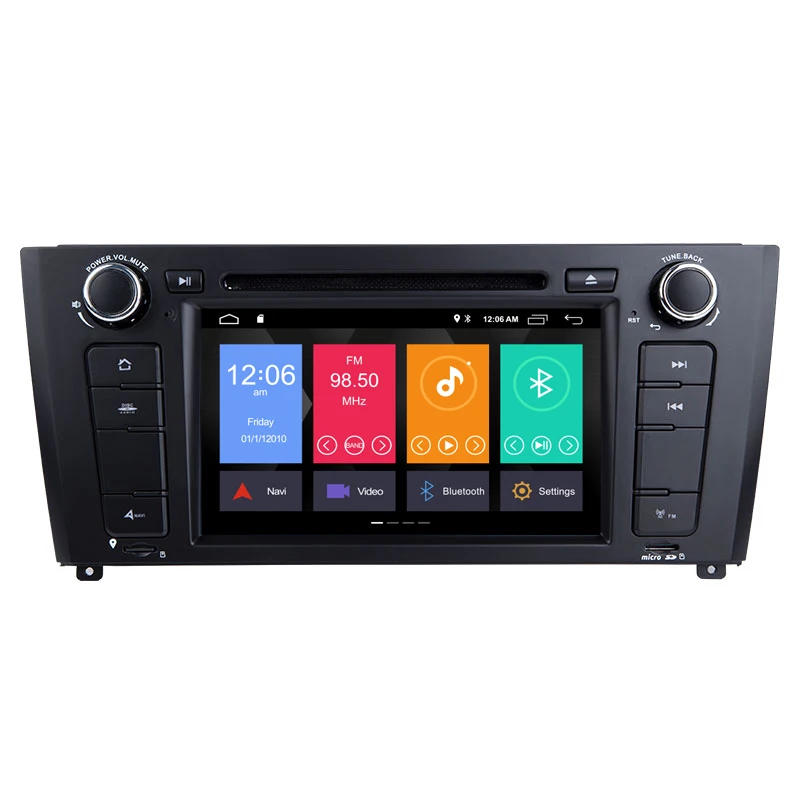 Xonrich Автомагнитола 1 Din Android 9 0 Автомобильный DVD плеер для BMW серия E88 E87 E82 E81 I20 GPS