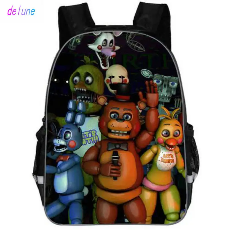 13 дюймов пять ночей с Фредди рюкзак детские школьные сумки дети Fnaf сумка для