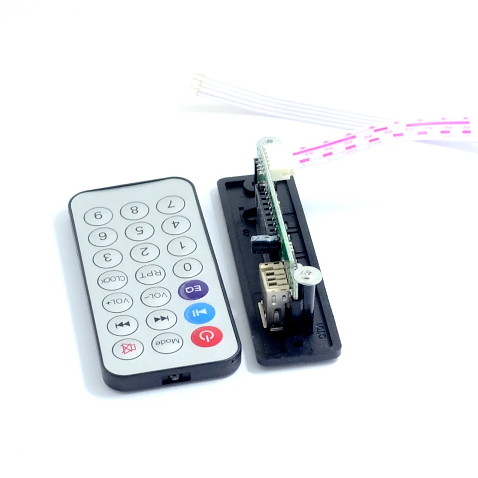 CT01AFM MP3 декодер плата 12В USB кардридер модуль WAV без потерь аудио + пульт
