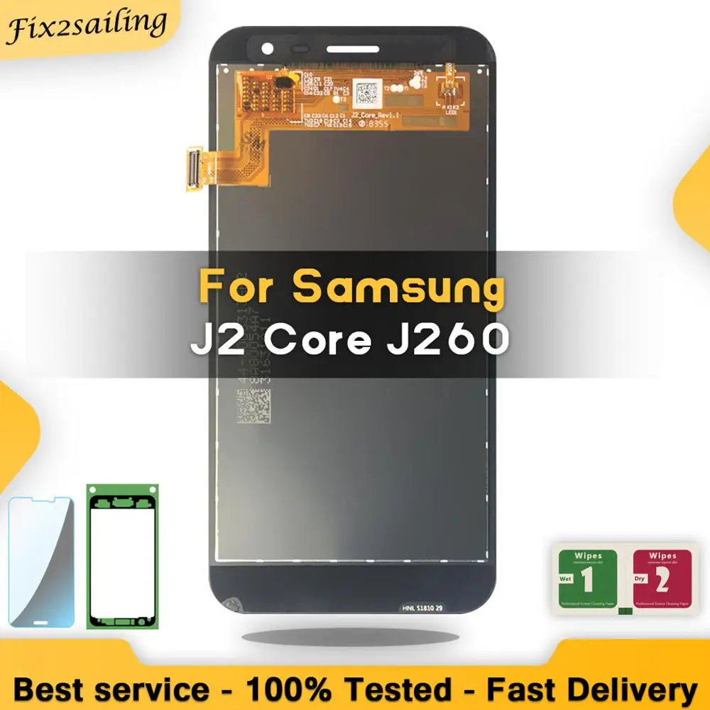 5 0 дюймов Супер Amoled для Samsung Galaxy J2 Core J260 ЖК-дисплей сенсорный экран дигитайзер