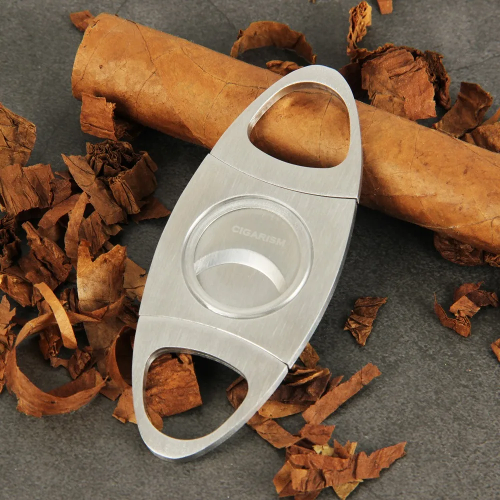 CIGARISM сигары резак гильотина Гладкие двойные лезвия прямой крой | Дом и сад