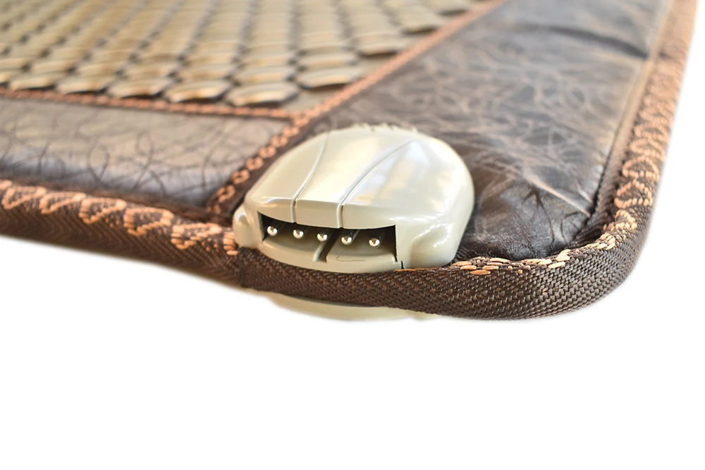 Нефритовый матрас с подогревом бледно розовато серый г жа tomalin длинноволновой