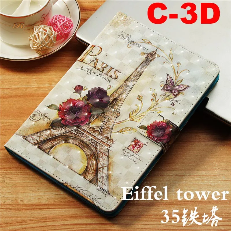 YB-PB3D-C Для Amazon Kindle Fire HD 8 8th поколения Чехол 8 дюйма из искусственной кожи Стенд Смарт сна чехол для амазонки огонь hd8 - Цвет: YB-PB3D-C