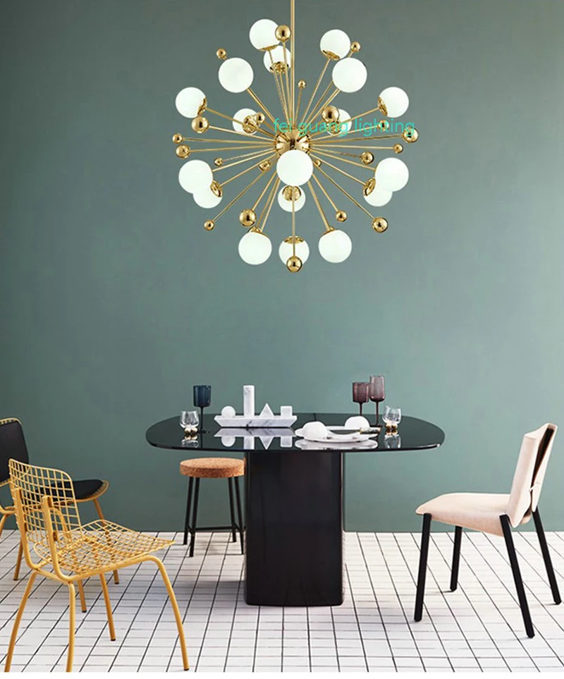 Скандинавский простой современный домашний атмосферный ресторанный светильник