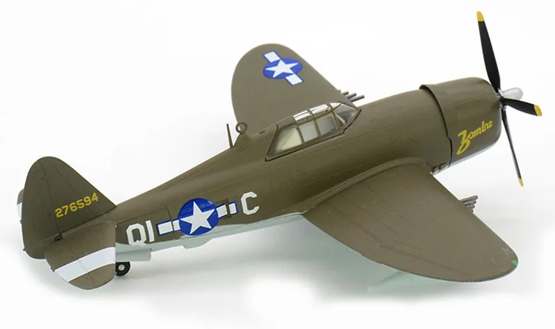 Предварительно построенный 1: 72 Республика P-47 Thunderbolt истребитель P-47D Второй мировой войны самолет хобби Коллекционная готовая пластиковая модель самолета