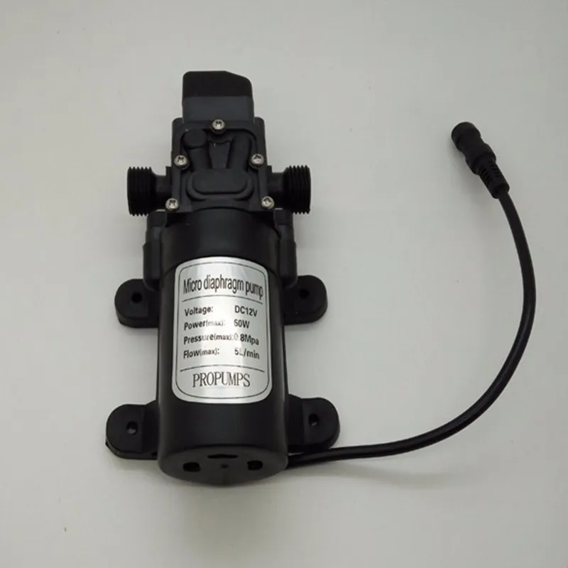 E0177 12V DC Diaphragm pump Electromagnetic stove kettle pumps water fish tank small micropump,5L/Min