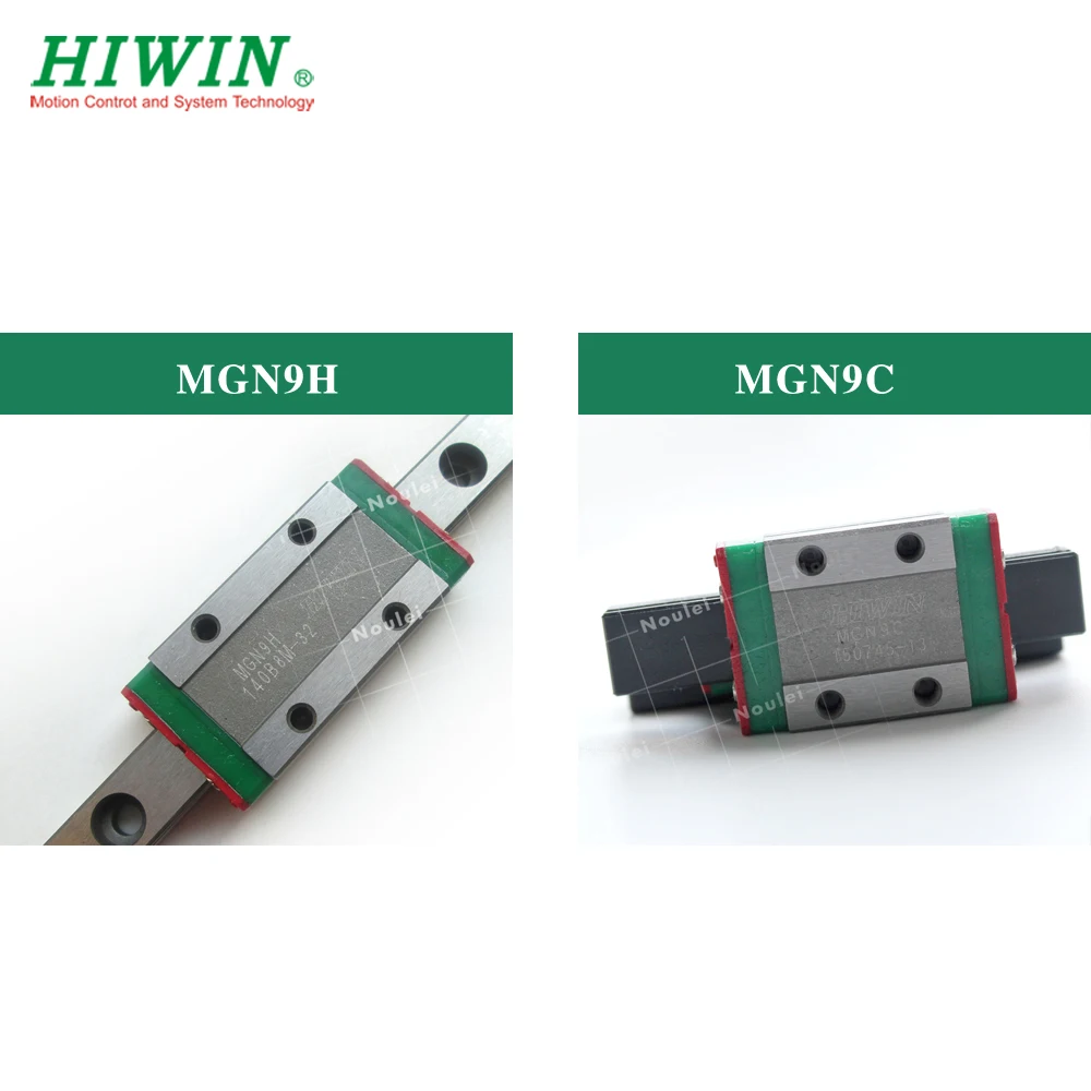 HIWIN MGN9C MGN9H мини MGN9 слайдер с 100 мм 200 300 400 MGN 9 C линейная направляющая для 3d принтера