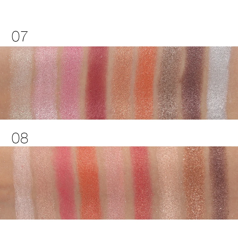 Профессиональный макияж тени для век палитра 9 цветов ослепляющие яркие макияжа