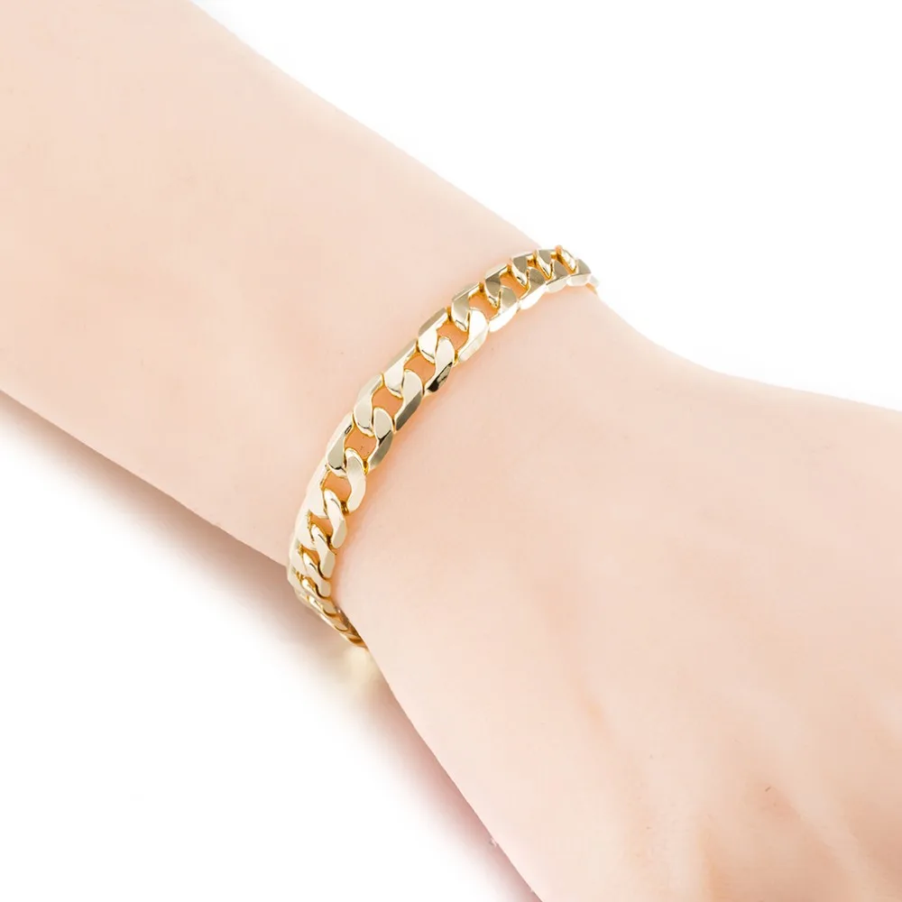 Dainty Simple Gold Multilayer Bracelets For Women Round Bracelet manchette Copper Alloy Bangles Fine Jewelry Gift | Украшения и