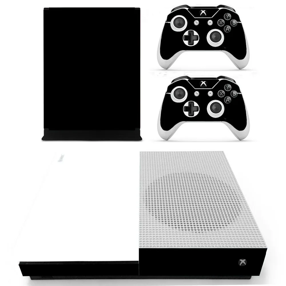 Простые Стикеры для Xbox One Slim консоли контроллеры виниловые наклейки кожи