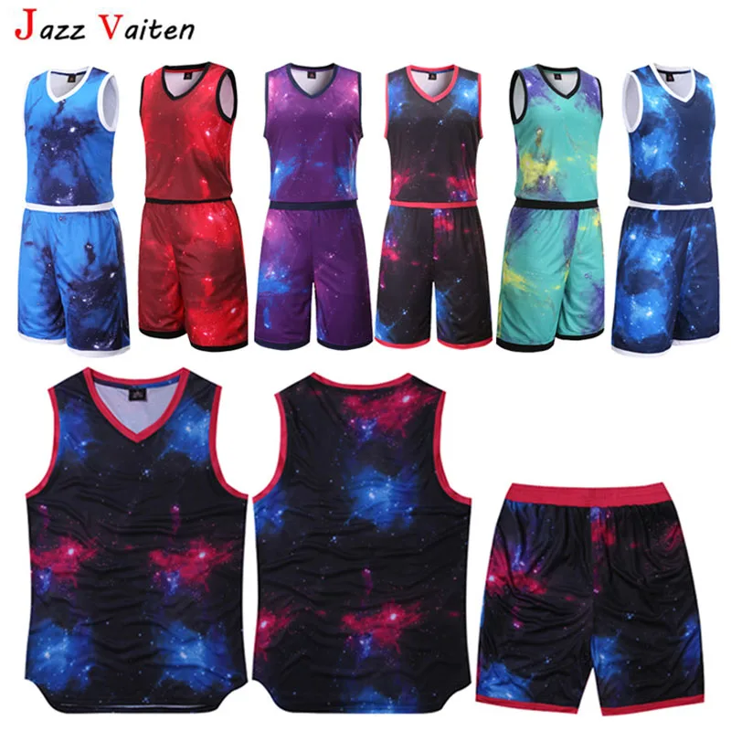 Новинка 2019 камуфляжный мужской баскетбольный трикотажный комплект со штанами