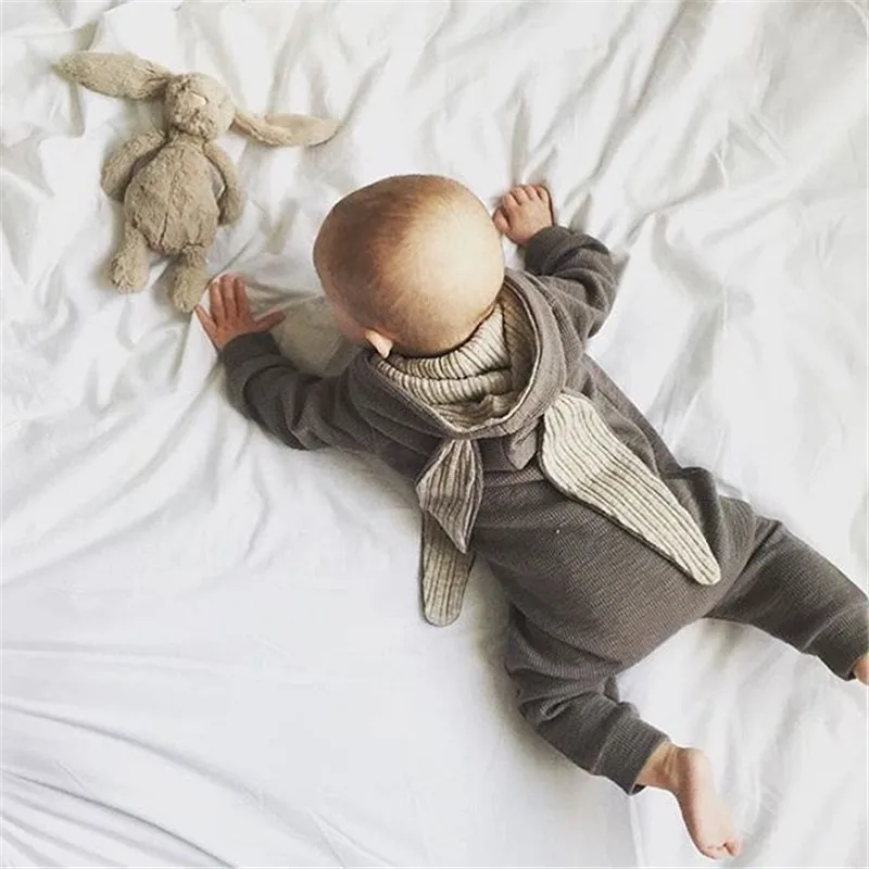 Детский хлопковый комбинезон с длинным рукавом на осень/зиму|winter newborn|rompers
