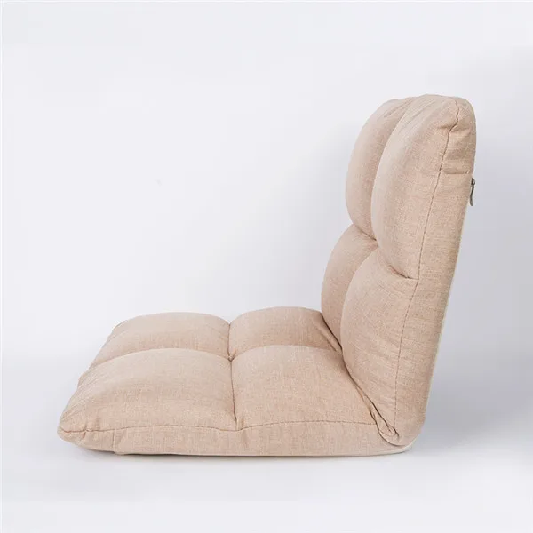 

Floor Chair Adjustable Backrest Foldable Lazy Lounge Sofa Soft Cushion Meditation For Home Living Room Furniture Leisure Chair