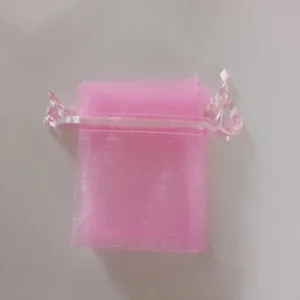 100 шт., женские сумки из органзы на шнурке