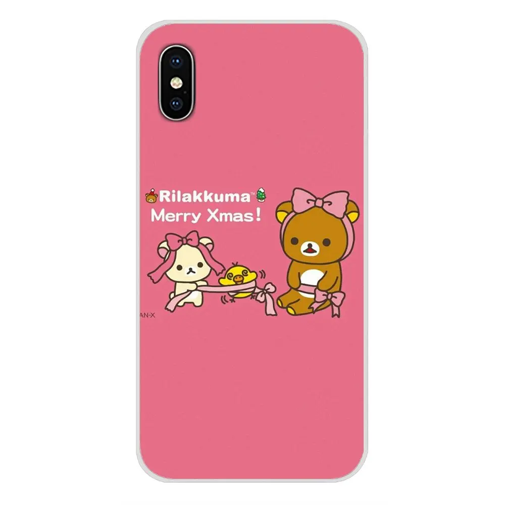 Силиконовый чехол сумка милый Мишка рилаккума первая серия для Sony Xperia Z Z1 Z2 Z3 Z5