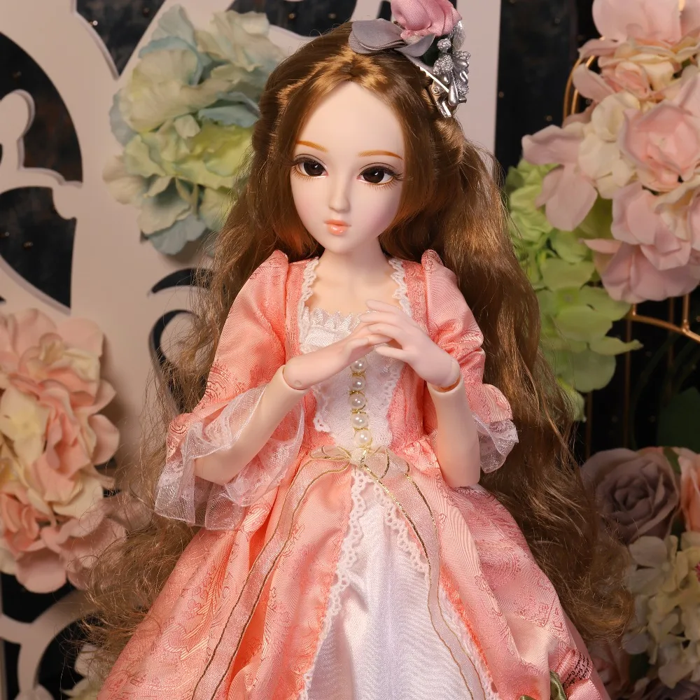 DQ bjd 45 см дневник королева 1/4 Кукла Одежда Обувь головной убор трубки соединение