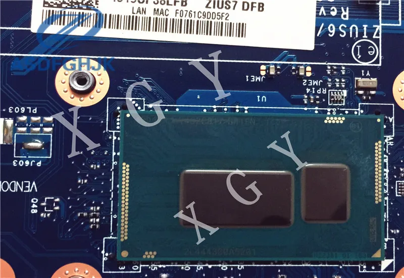 Материнская плата для ноутбука lenovo Ideapad S410 материнская FRU:90003327 ZIUS6 S7 LA-A321P DDR3L SR1EN