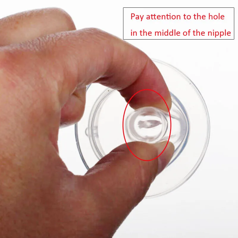 1PC Silicone Duckbill Pacifier Wide Caliber Nipple Safety Baby Feeding Tools New | Мать и ребенок