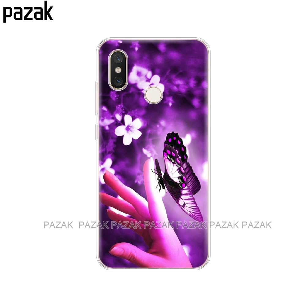 34522 Силиконовый чехол для Xiaomi Mi 8 6,2", Чехол s, мягкий ТПУ для Xiaomi Mi 8 SE 5,88", задняя крышка для Xiaomi Mi 8 Explorer Edition - Цвет: 34522