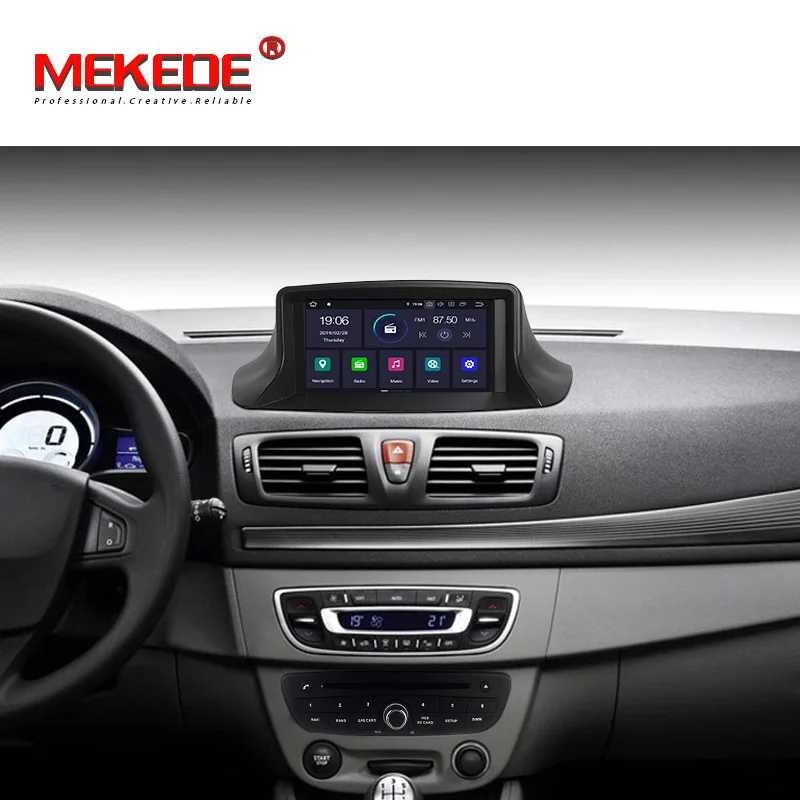 MEKEDE 2 + 16G Android 9 0 Автомобильный DVD Радио стерео плеер для Renault Megane 3 Fluence 2009 2015 с аудио