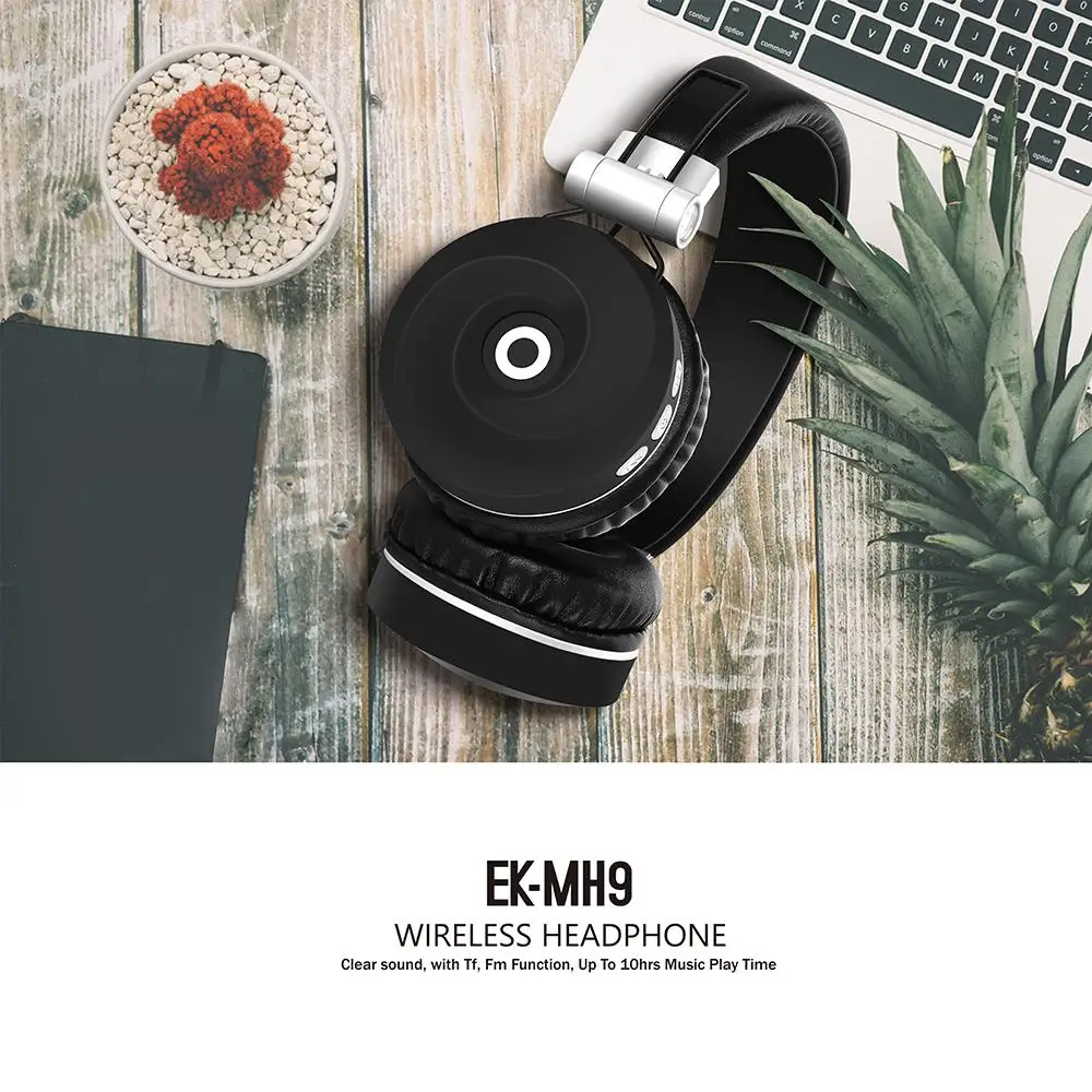 Беспроводные наушники BEESCLOVER MH9 Bluetooth 5 0 складные игровые стереонаушники для IPad