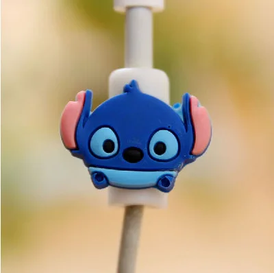 Style 1 Выбираемый мультяшный usb-кабель протектор для наушников, наушники, заставка для мобильного телефона, зарядка, защита кабеля данных - Цвет: Style 1