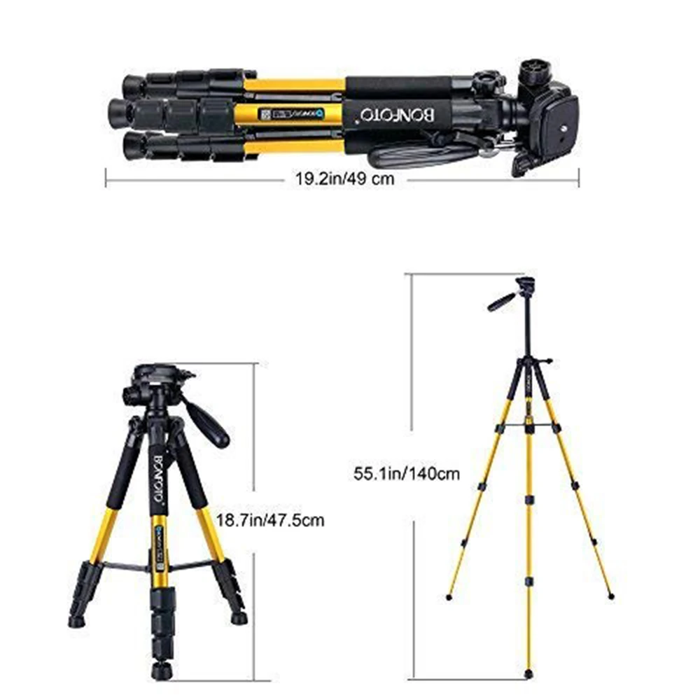 55 &quotПрофессиональная Дорожная Камера Портативный складной штатив для SLR камеры