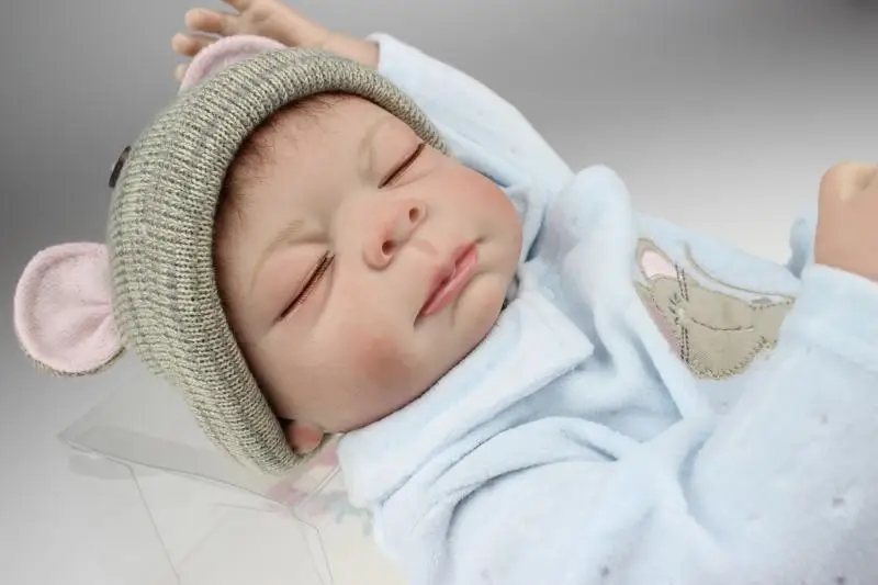 Детские Силиконовые куклы Bebes reborn boy реалистичные игрушки для новорожденных 20