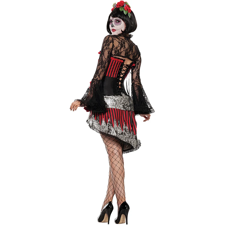 MOONIGHT костюм для Для женщин черепа зомби Карнавальный костюмы на Хэллоуин