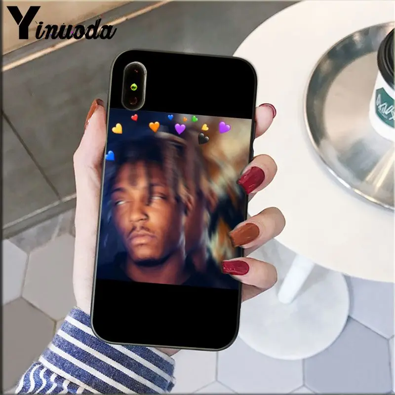 Yinuoda Juice WRLD Мягкий Силиконовый ТПУ чехол для телефона Apple iPhone 8 7 6 6S Plus X XS MAX 5 5S SE XR мобильный чехол - Цвет: A7