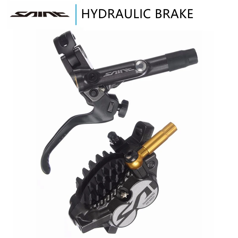 Shimano Saint BR M820 велосипед гидравлический 4 поршень MTB тормоз пара комплект Горные DH