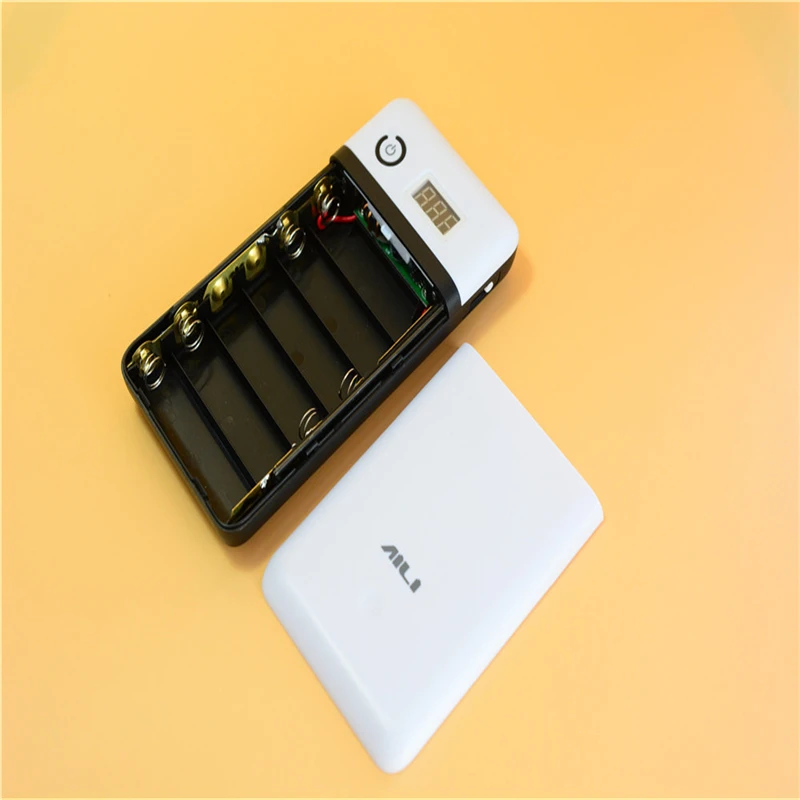 100 шт./лот KingWei коробка батареи ванка силы пластиковый держатель с usb зарядный