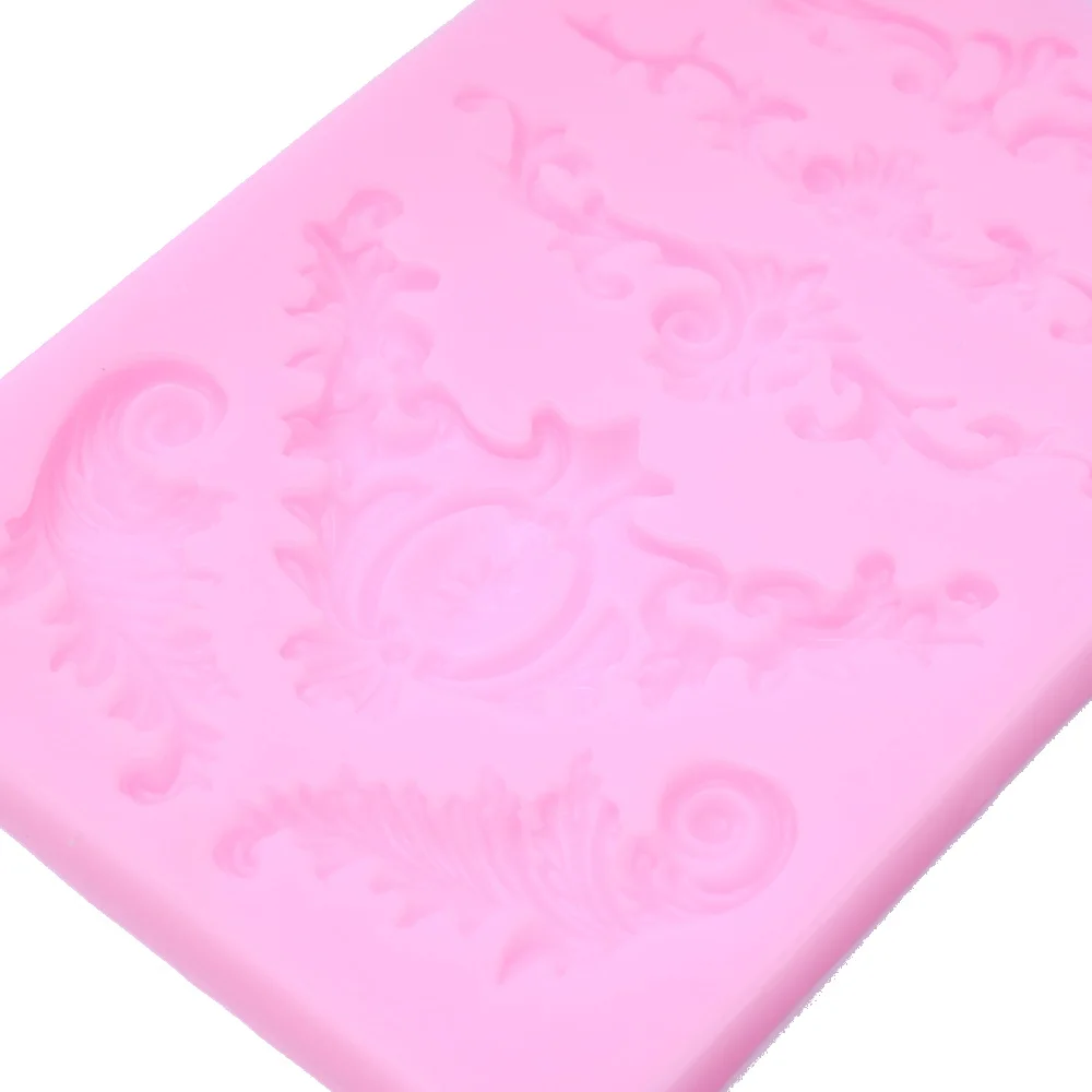 Limitools Европейский Стиль рельеф кружева силиконовые формы Fondant (сахарная) торт
