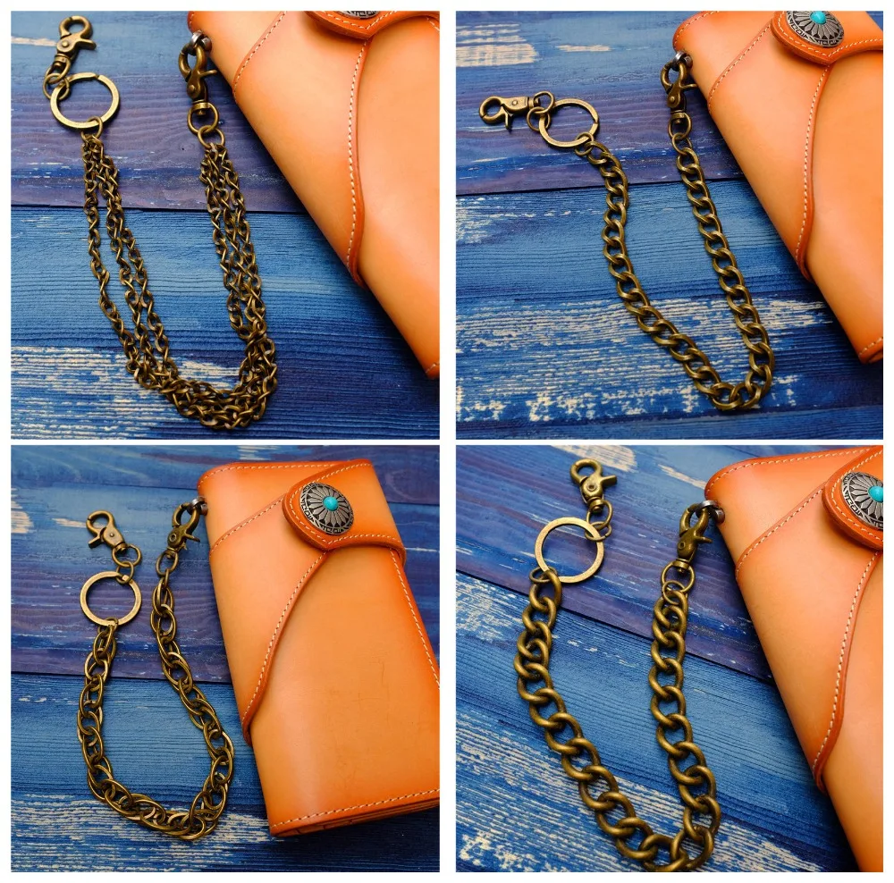 Мужские ювелирные изделия из тяжелой латуни металлическая Талия Байкерская